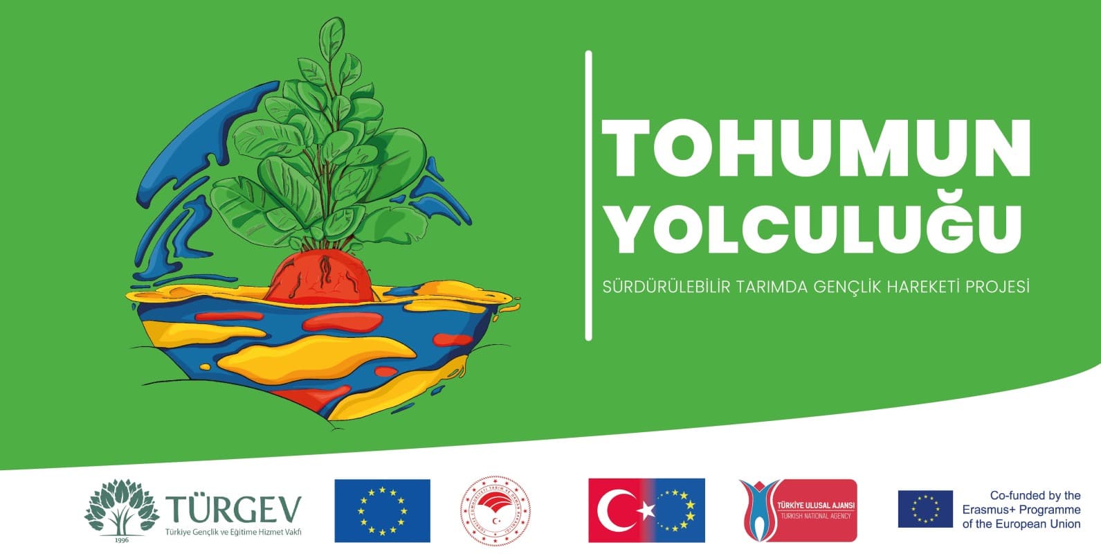 Tohumun Yolculuğu - Sürdürülebilir Tarımda Gençlik Hareketi Projesi — proje kapak görseli