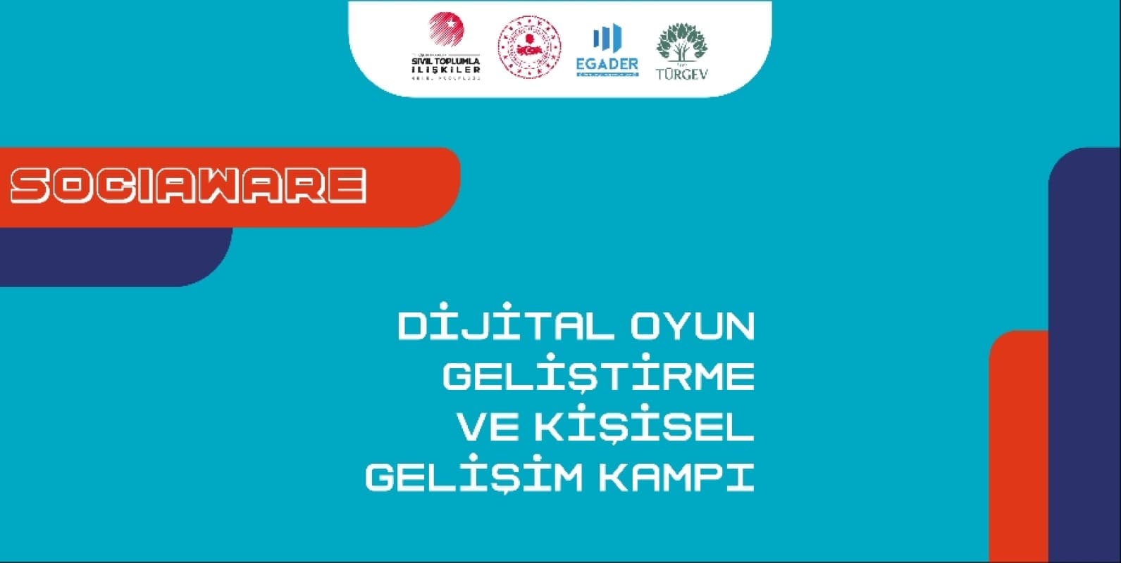Sociaware Dijital Oyun Geliştirme ve Kişisel Gelişim Kampı Projesi — proje kapak görseli