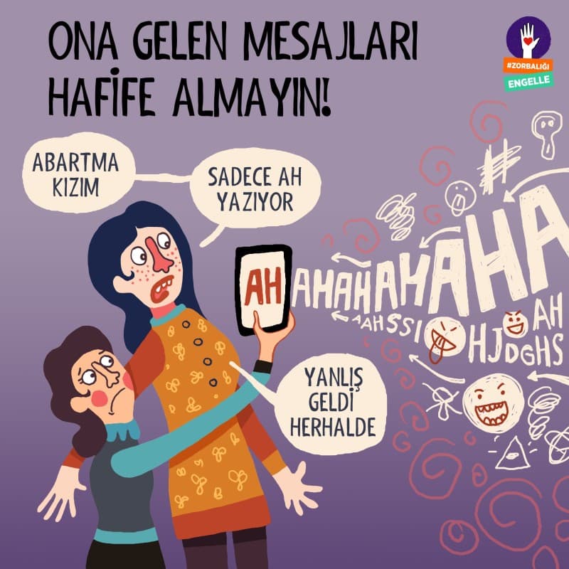 Çevrimiçi Şiddete ve Nefrete Karşı: #Zorbalığı Engelle (5)
