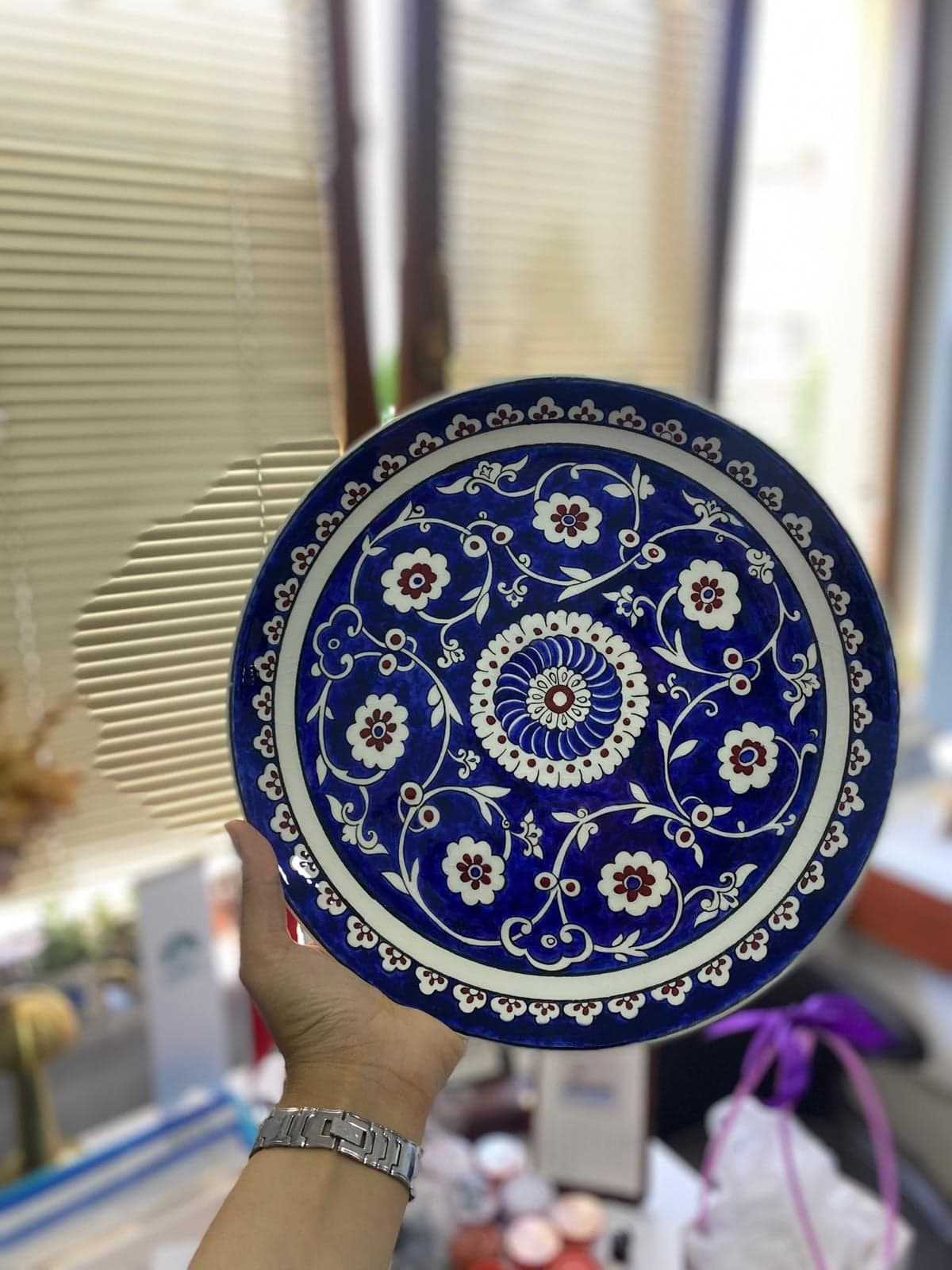 Öğrencilerin ortak çini eseri Vahdet