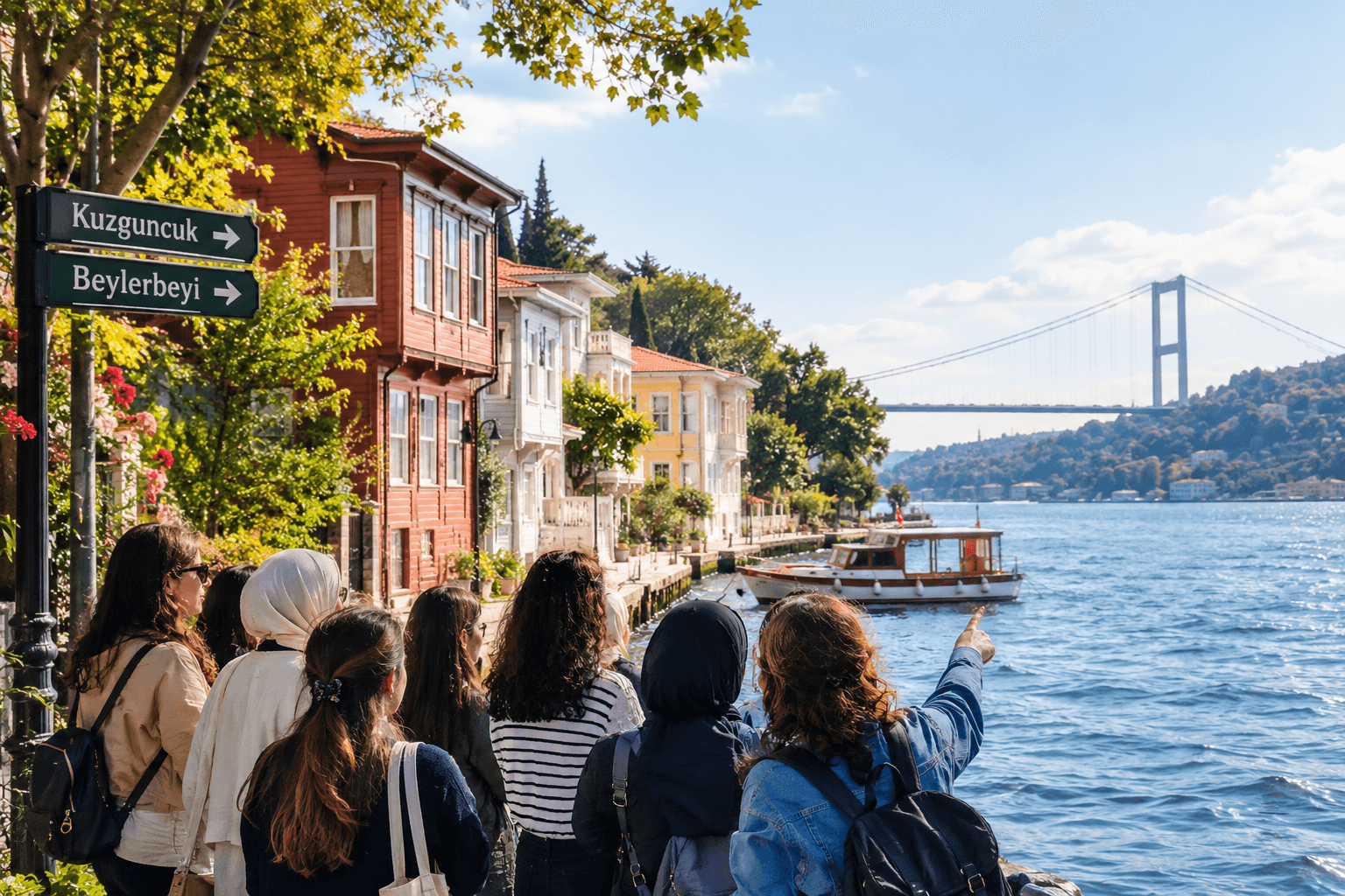 Geleceğe İşbaşı Projesi: Kuzguncuk-Beylerbeyi Gezisi