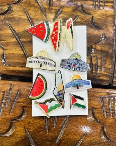 Filistin Temalı Broş Yapımı