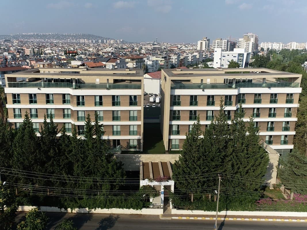Fatma Aliye Hanım Yükseköğretim Kız Öğrenci Yurdu Kepez dış cephe