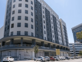 Hümeyra Ökten Yükseköğretim Kız Öğrenci Yurdu Yenimahalle dış cephe