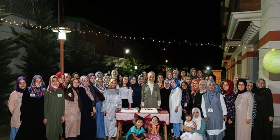 Başkanımız, yaz kampındaki öğrencilerle buluştu